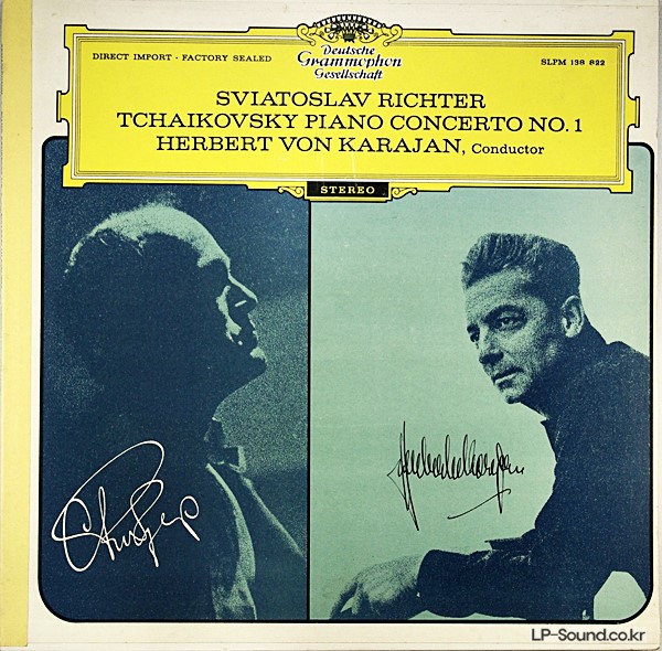 TCHAIKOVSKY PAINO CONCERTO 1 SVIATOSLAV RICHETER  SLPM 138 822