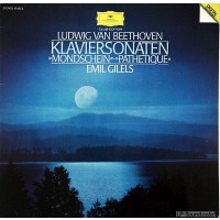 BEETHOVEN PIANO SONATA NO.14 123 8 EMIL GILELS  DG 40 123-2
