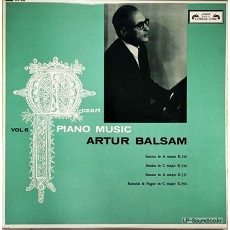 MOZART ARTUR BALSAM PIANO MUSIC VOL 6 SOL-254