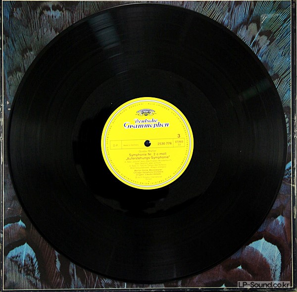 MAHLER SYMPHONY NO.2 ABBADO GERMAN DGG 2707 094  2LP