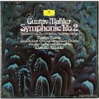 MAHLER SYMPHONY NO.2 ABBADO GERMAN DGG 2707 094  2LP