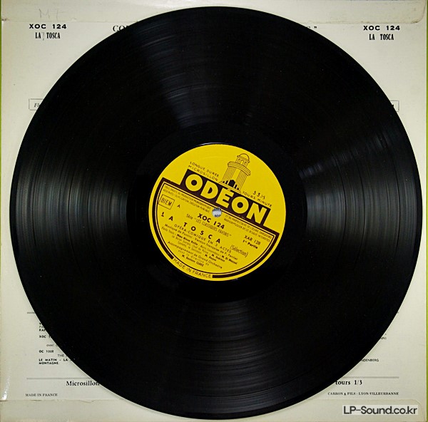 PUCCINI*/NINON VALLIN/ENRICO DI MAZZEI/ENDRèZE*/GUSTAVE CLOëZ–LA TOSCA