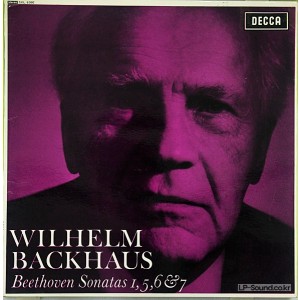 BEETHOVEN PIANO SONATAS 1,5,6 & 7 WILHELM BACKHAUS DECCA SXL 6097