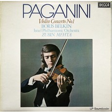 PAGANINI: VIOLIN CONCERTO - BORIS BELKIN **DECCA SXL 6798