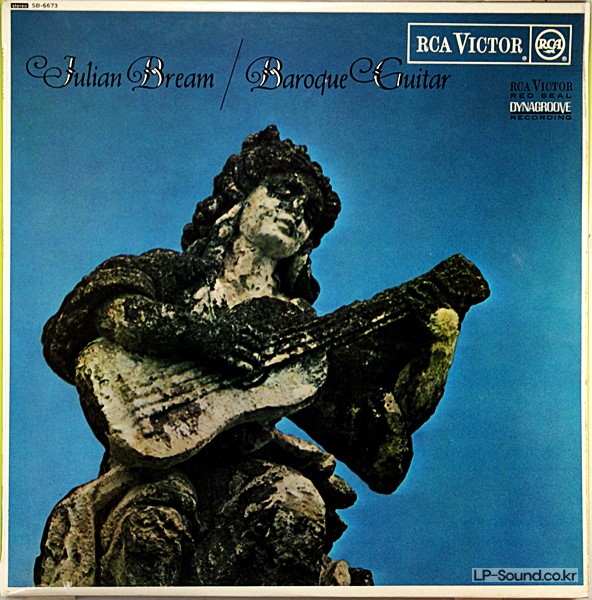 JULIAN BREAM BAROQUE GUITAR RCA VICTOR RED SEAL LSC-2878