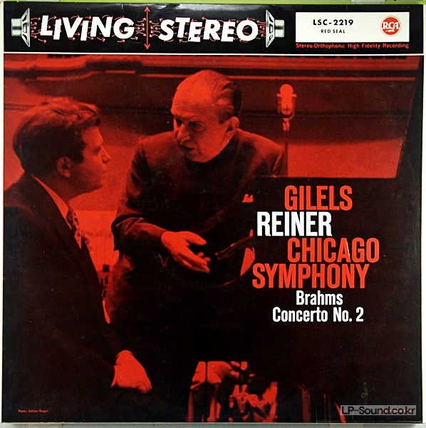 BRAHMS PIANO CONCERTO #2, REINERRCA SB 2032